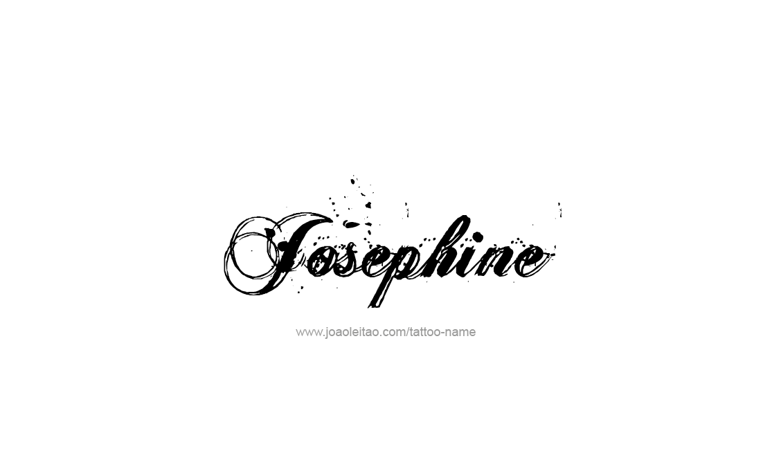 Tattoo Design Name Josephine   