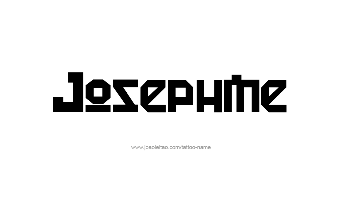 Tattoo Design Name Josephine   