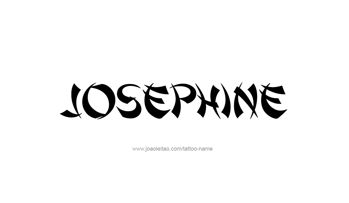 Tattoo Design Name Josephine   