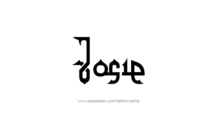 Tattoo Design Name Josie   