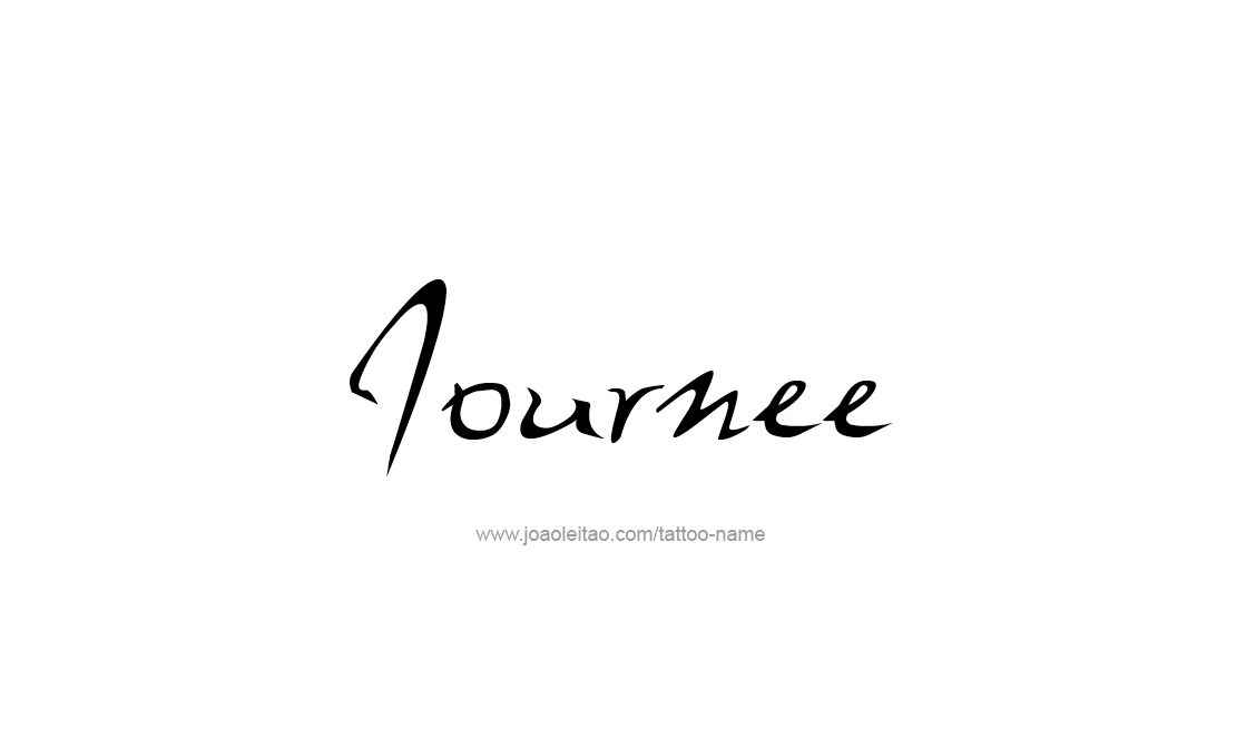 Tattoo Design Name Journee   