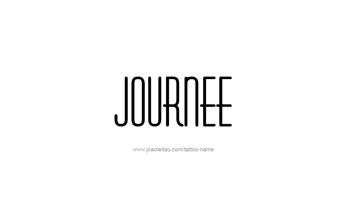 Tattoo Design Name Journee   