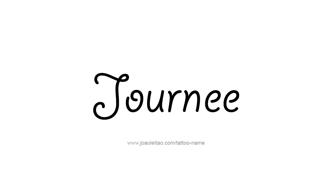 Tattoo Design Name Journee   