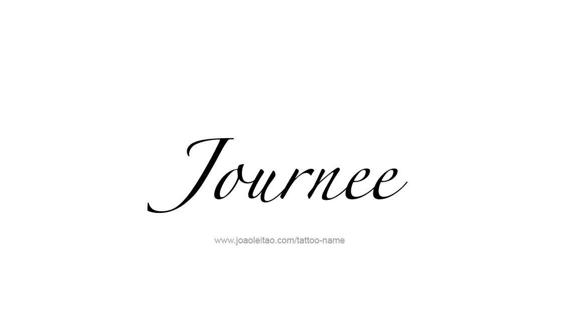 Tattoo Design Name Journee   