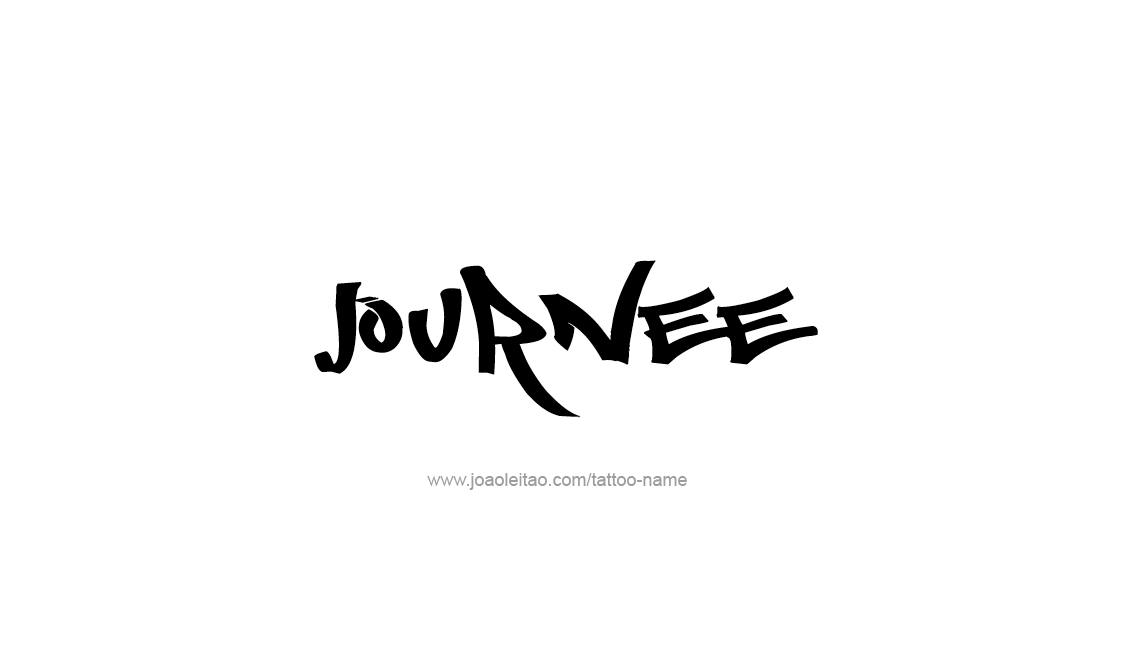 Tattoo Design Name Journee   