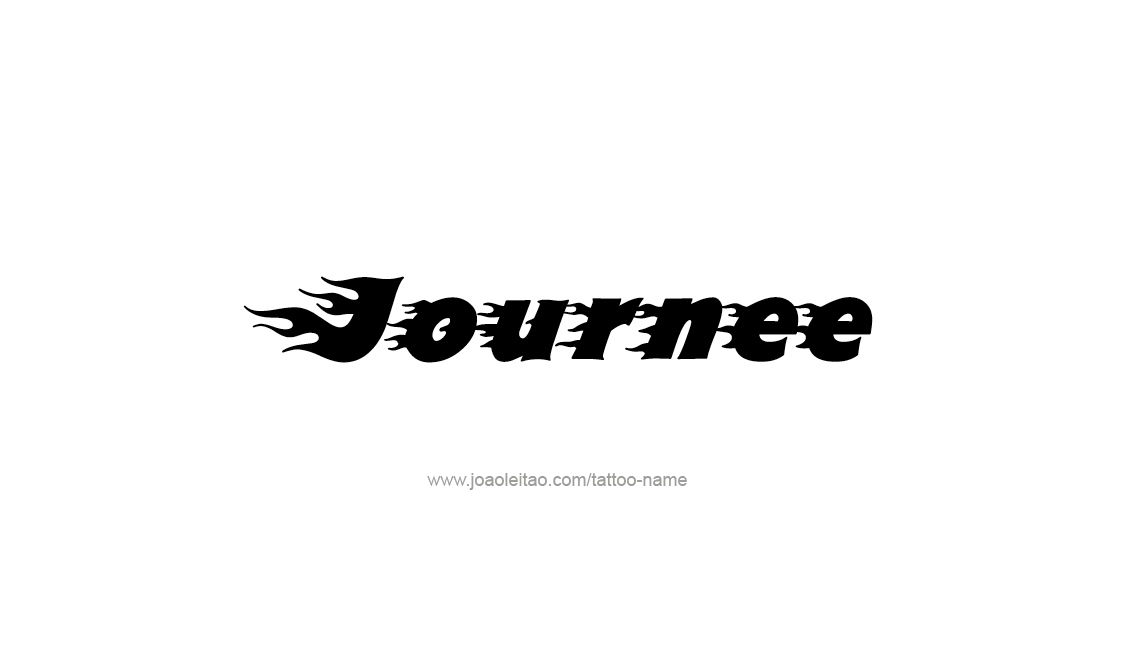 Tattoo Design Name Journee   