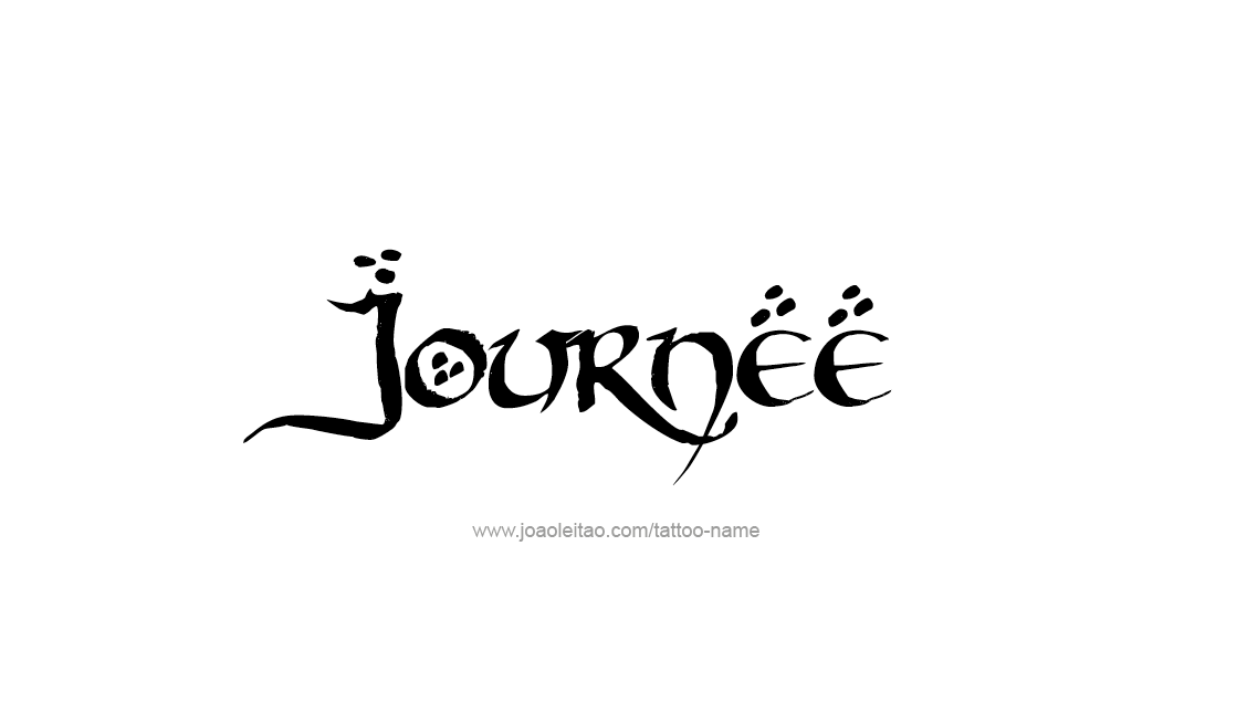 Tattoo Design Name Journee   