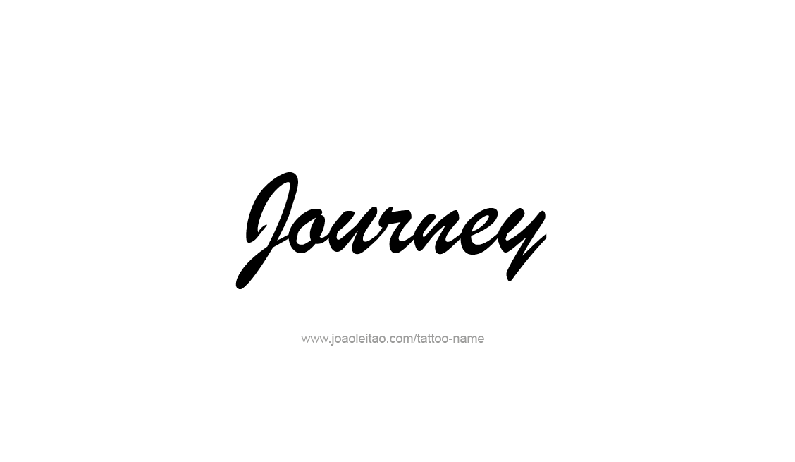 Tattoo Design Name Journey   