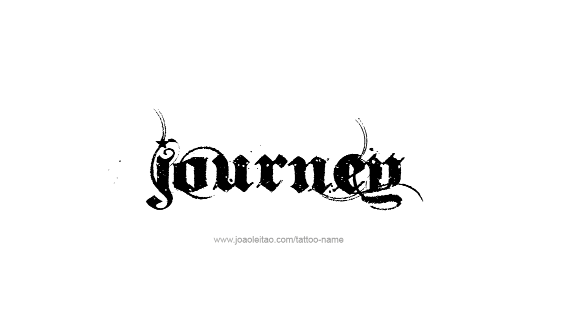 Tattoo Design Name Journey   