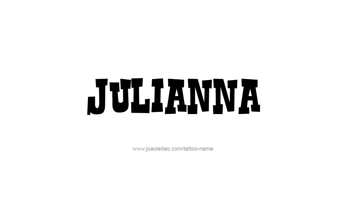 Tattoo Design Name Julianna   