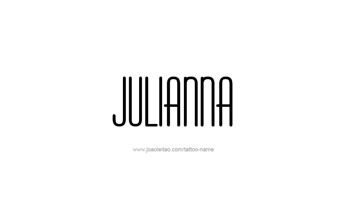 Tattoo Design Name Julianna   