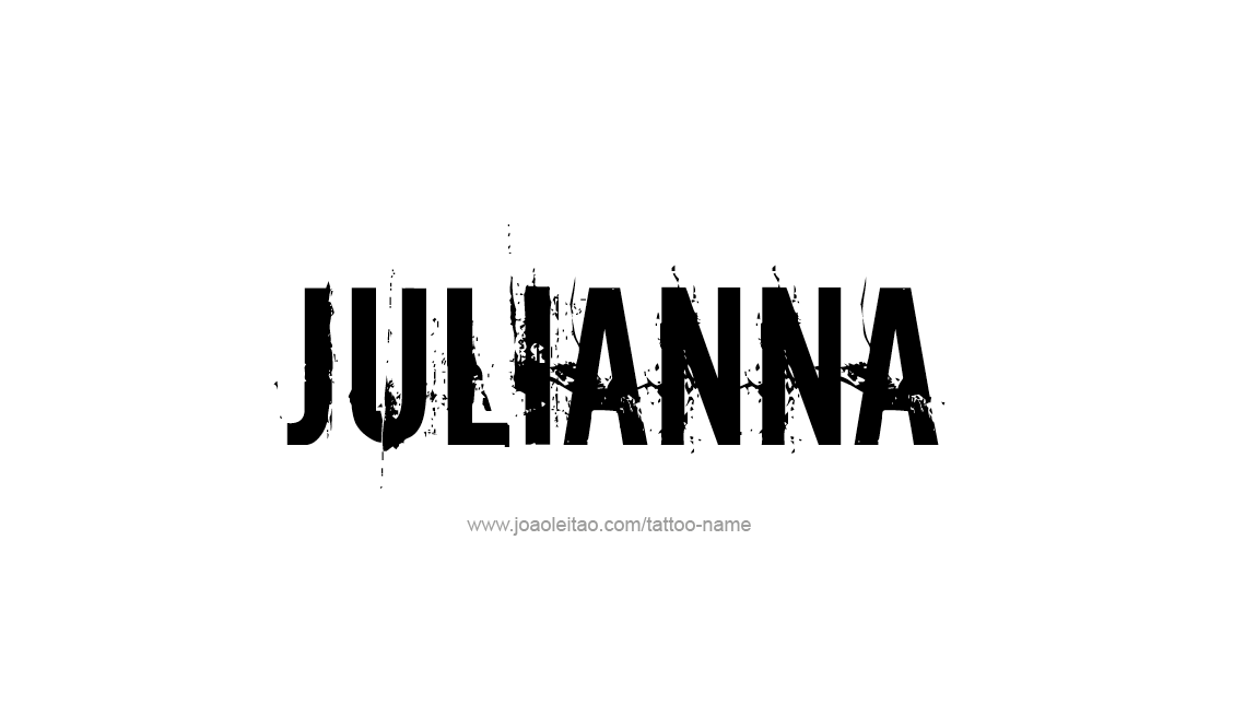 Tattoo Design Name Julianna   