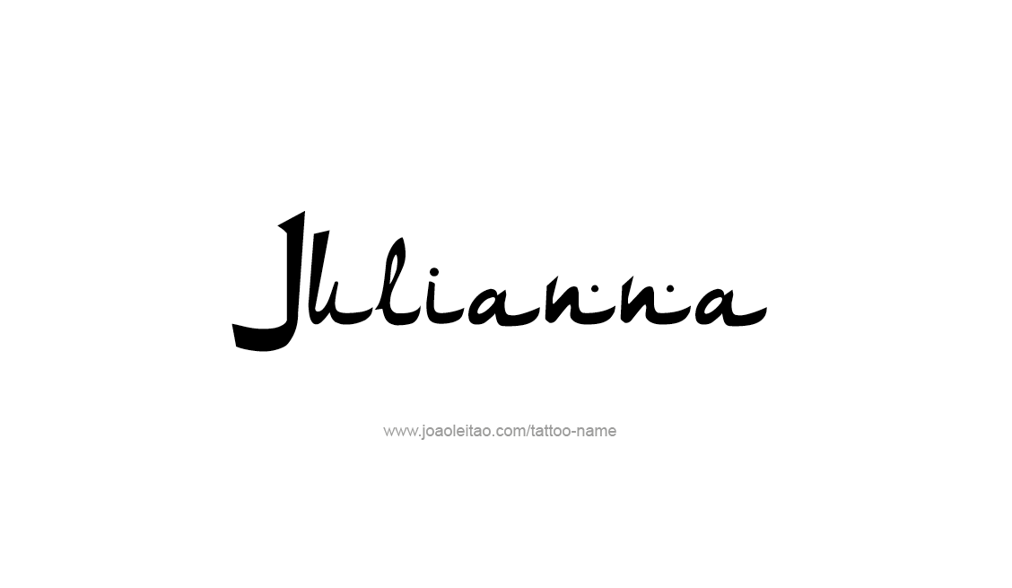 Tattoo Design Name Julianna   