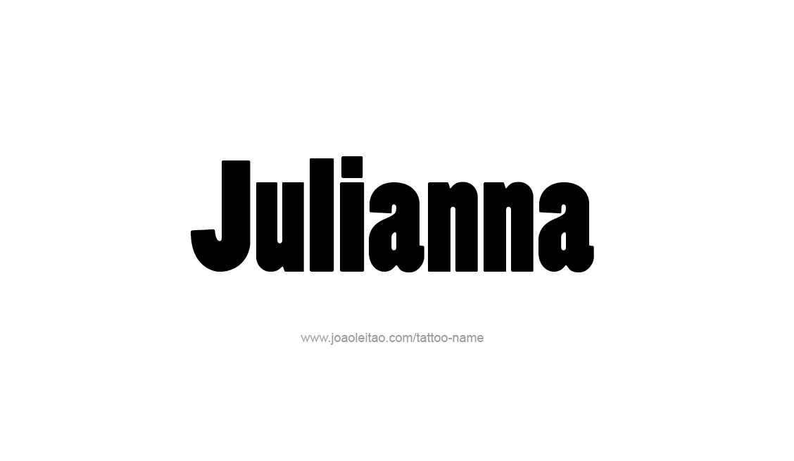 Tattoo Design Name Julianna   