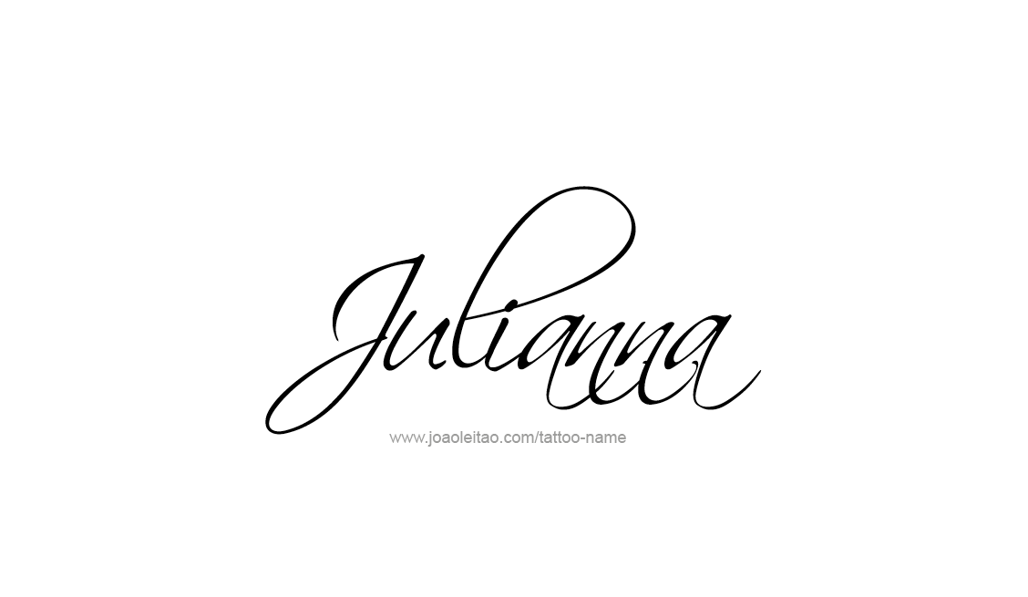 Tattoo Design Name Julianna   