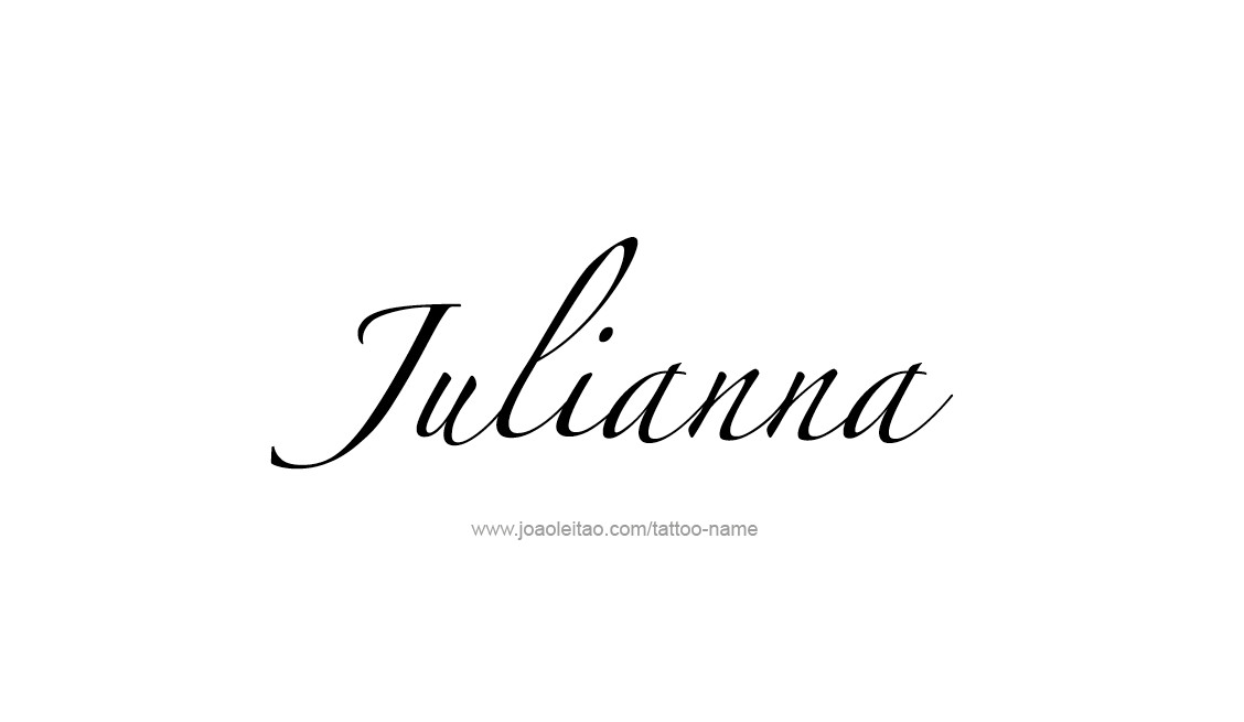 Tattoo Design Name Julianna   