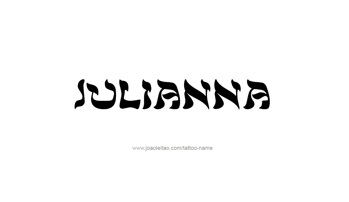 Tattoo Design Name Julianna   