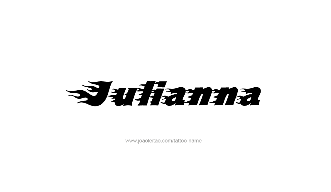 Tattoo Design Name Julianna   