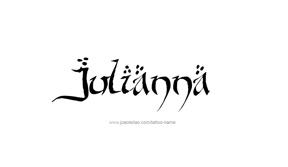 Tattoo Design Name Julianna   