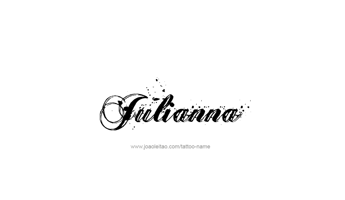 Tattoo Design Name Julianna   