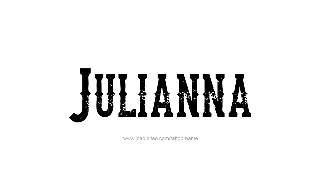 Tattoo Design Name Julianna   