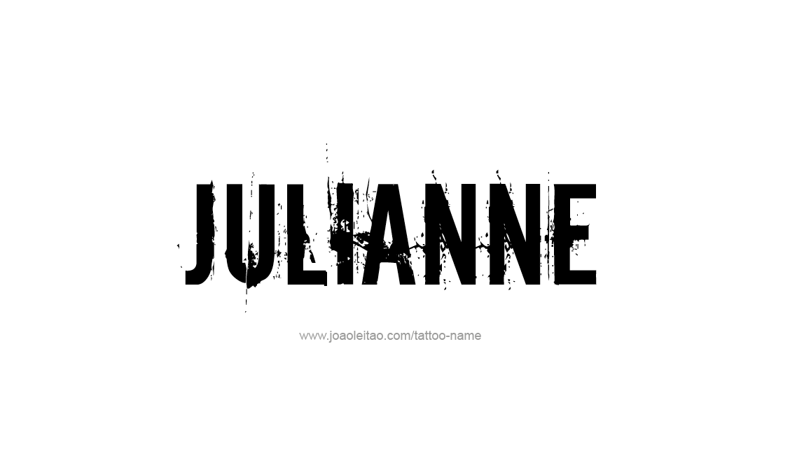 Tattoo Design Name Julianne   