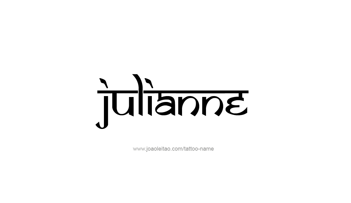 Tattoo Design Name Julianne   