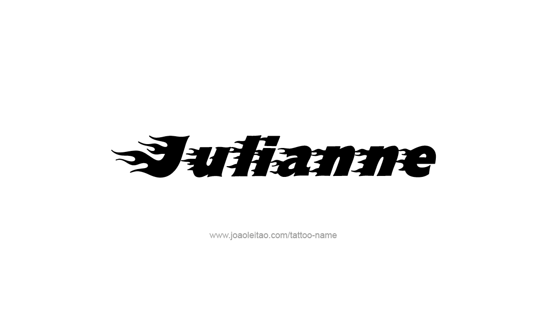 Tattoo Design Name Julianne   