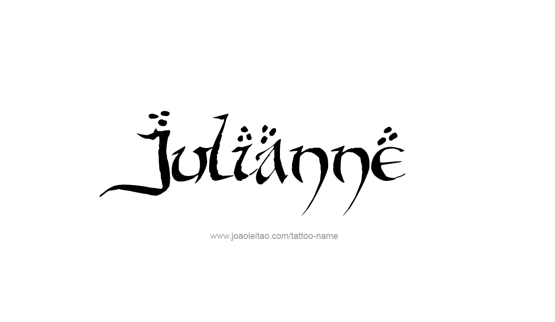 Tattoo Design Name Julianne   