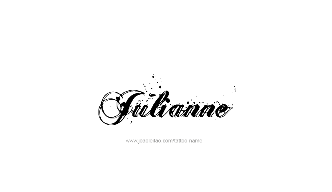 Tattoo Design Name Julianne   