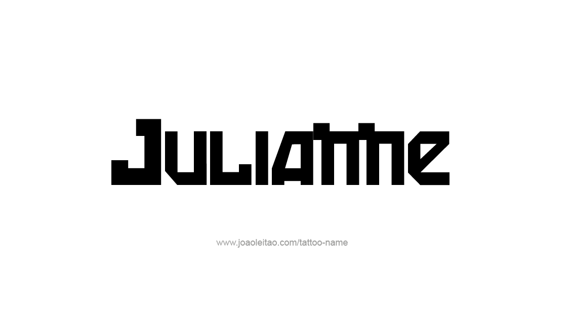 Tattoo Design Name Julianne   