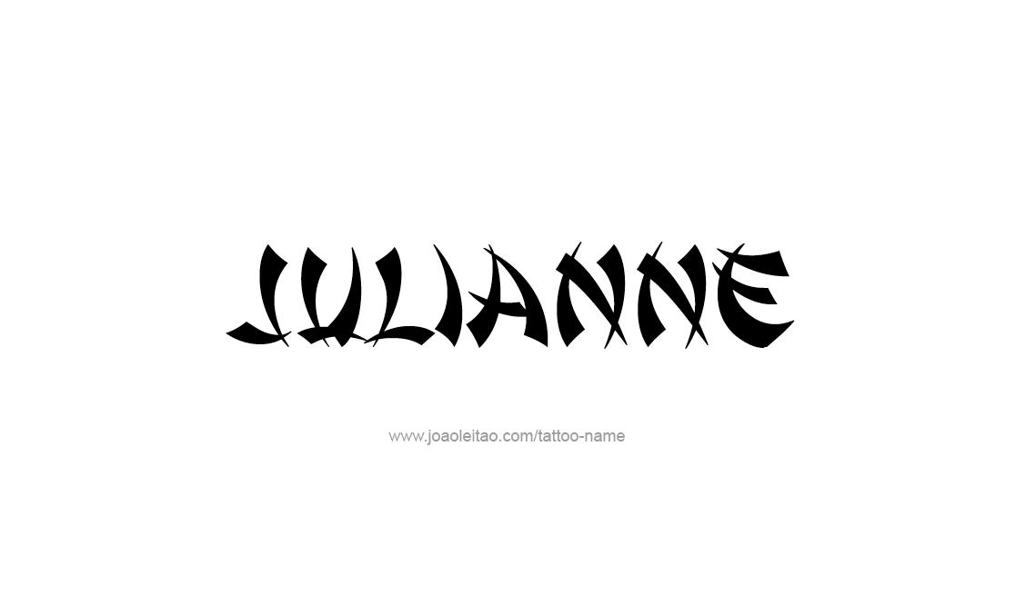 Tattoo Design Name Julianne   