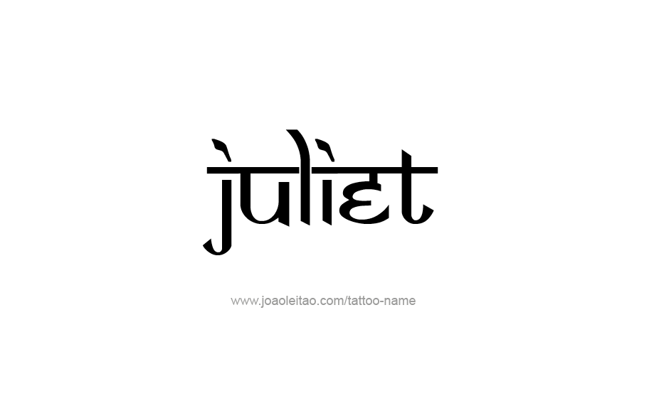 Tattoo Design Name Juliet   