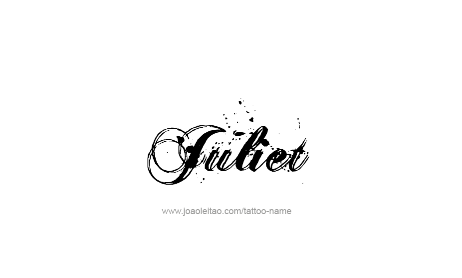 Tattoo Design Name Juliet   