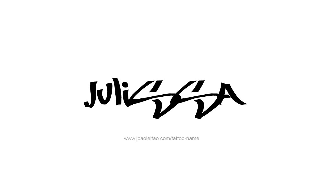 Tattoo Design Name Julissa   