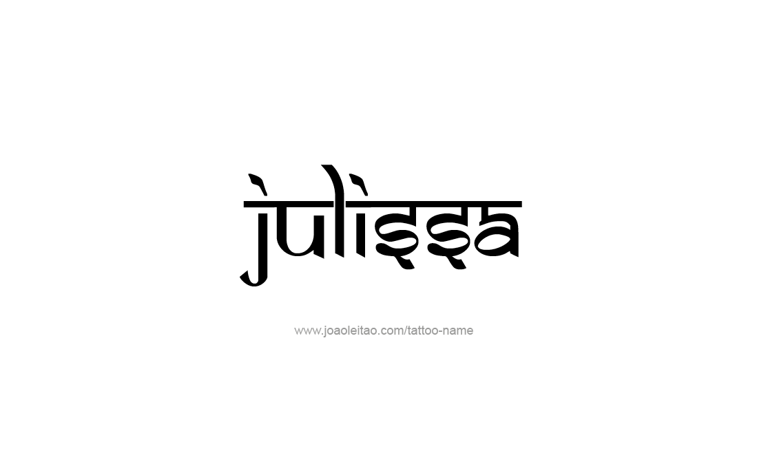 Tattoo Design Name Julissa   