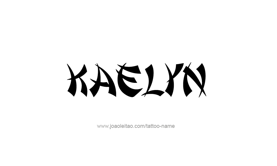 Tattoo Design Name Kaelyn   