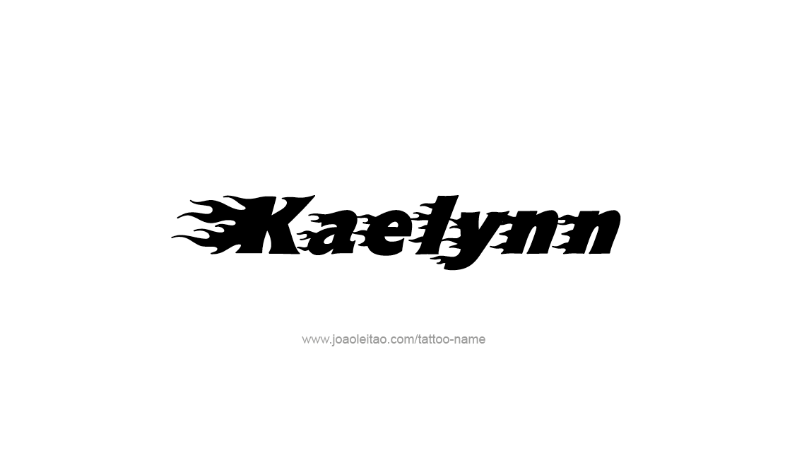 Tattoo Design Name Kaelynn   