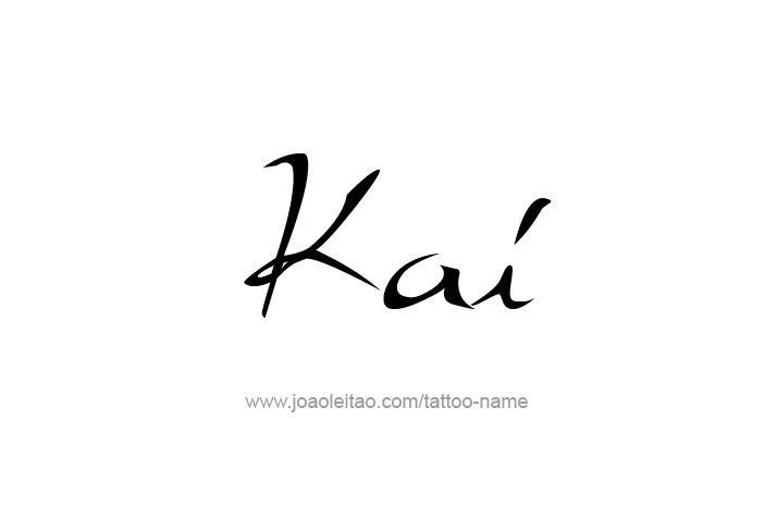 Tattoo Design Name Kai   