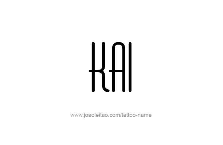 Tattoo Design Name Kai   