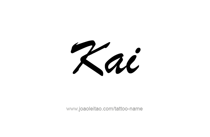 Tattoo Design Name Kai   