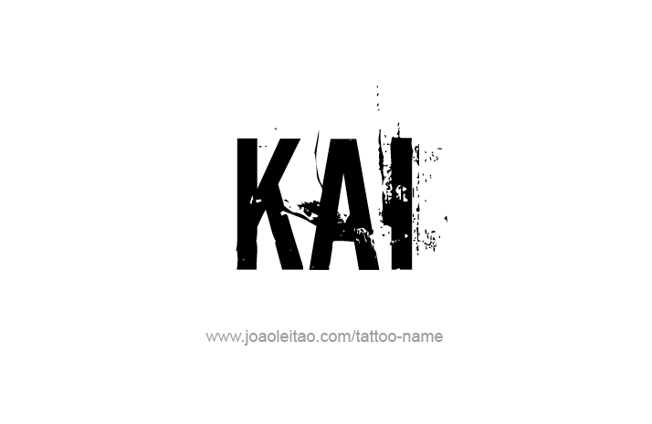 Tattoo Design Name Kai   