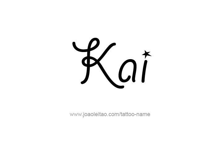 Tattoo Design Name Kai   