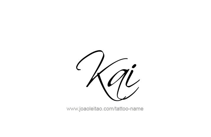 Tattoo Design Name Kai   