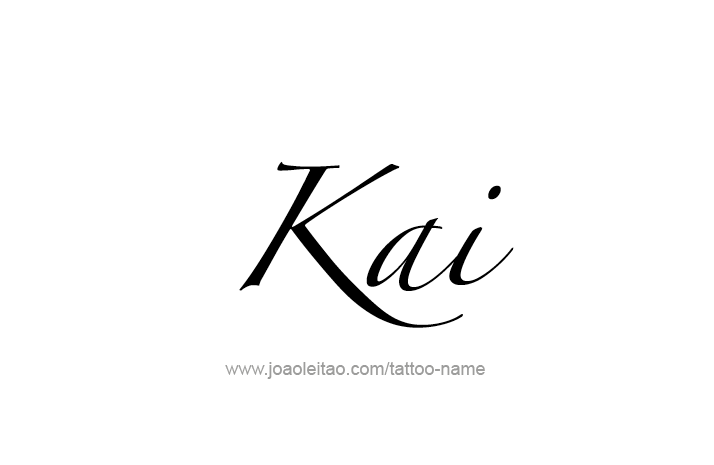 Tattoo Design Name Kai   