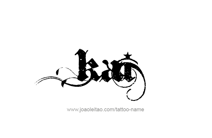 Tattoo Design Name Kai   