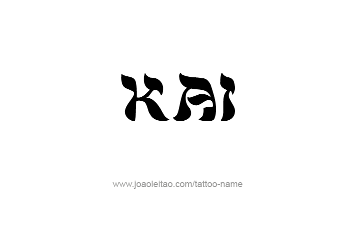 Tattoo Design Name Kai   