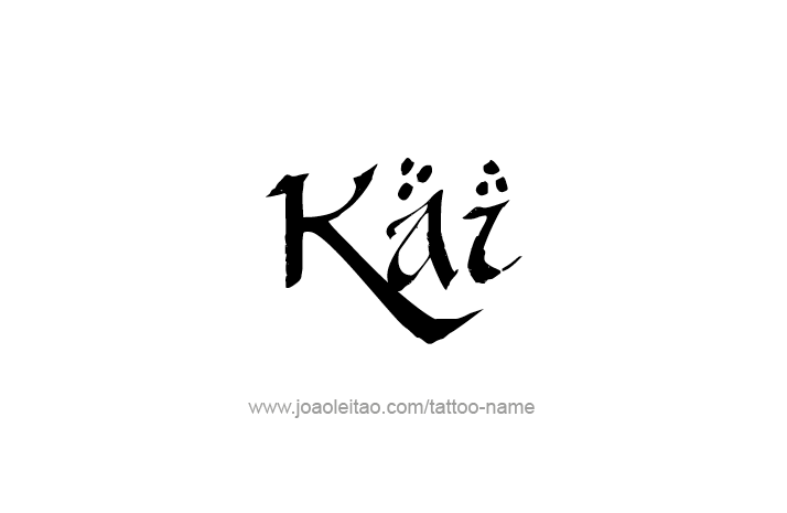 Tattoo Design Name Kai   