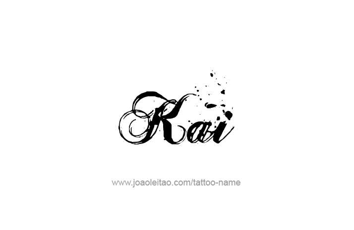 Tattoo Design Name Kai   