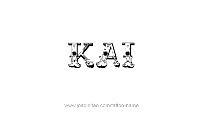 Tattoo Design Name Kai   